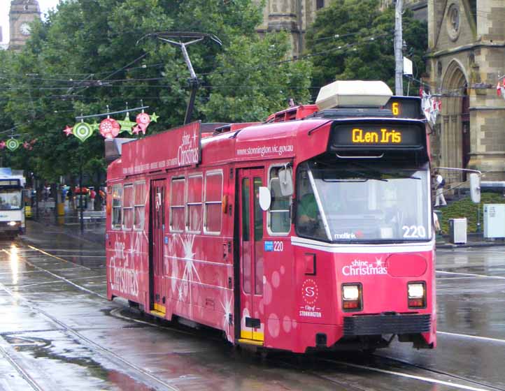 Yarra Trams class Z3 220 Christmas tram